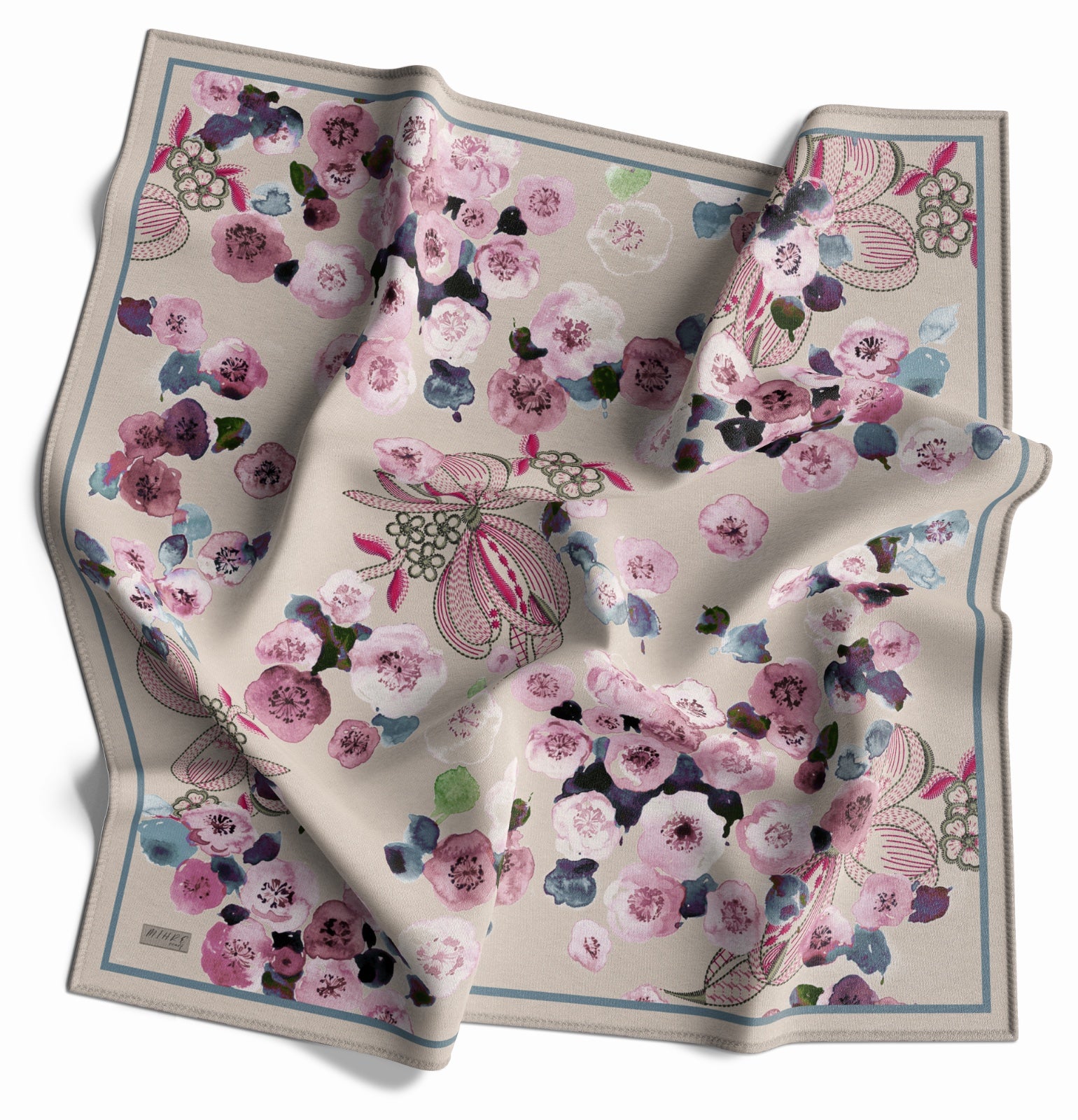 Fiyonk Desen Soft Eşarp