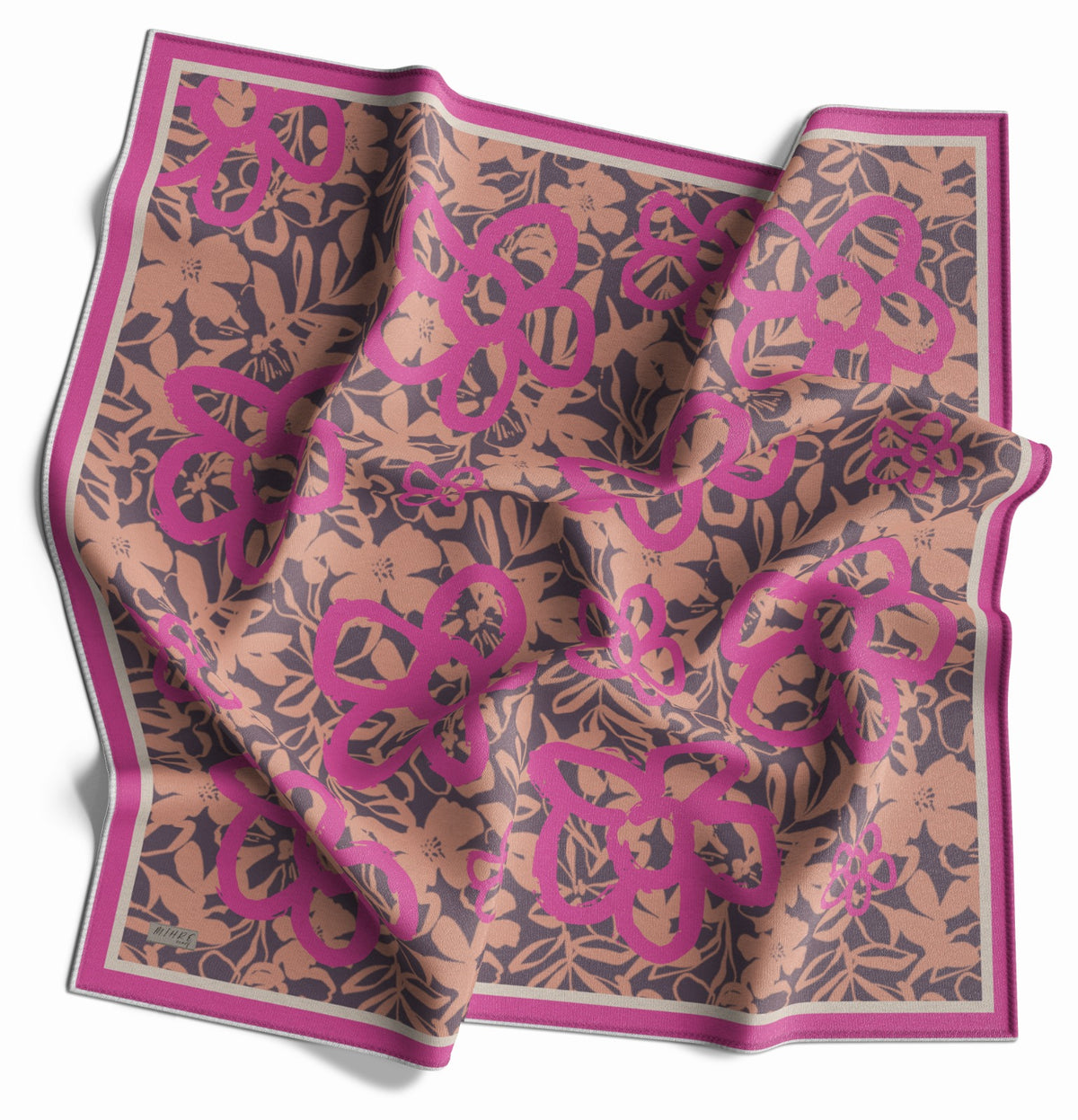 Papatya Desen Soft Eşarp