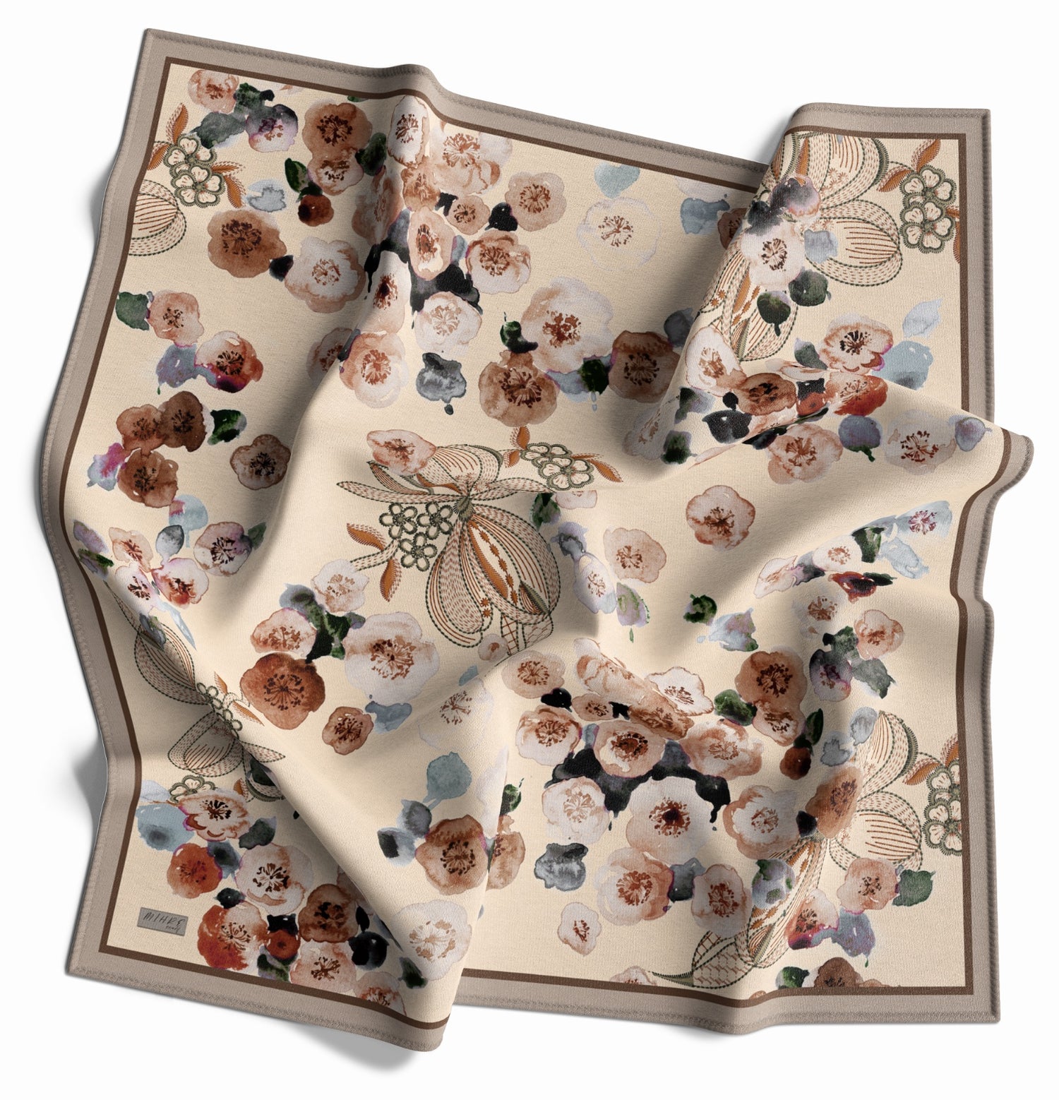 Fiyonk Desen Soft Eşarp