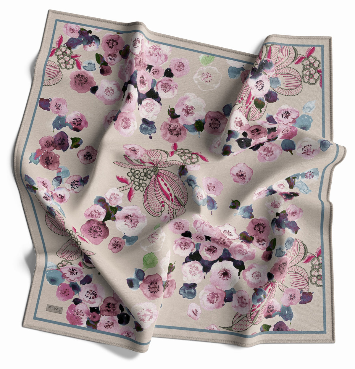 Fiyonk Desen Soft Eşarp