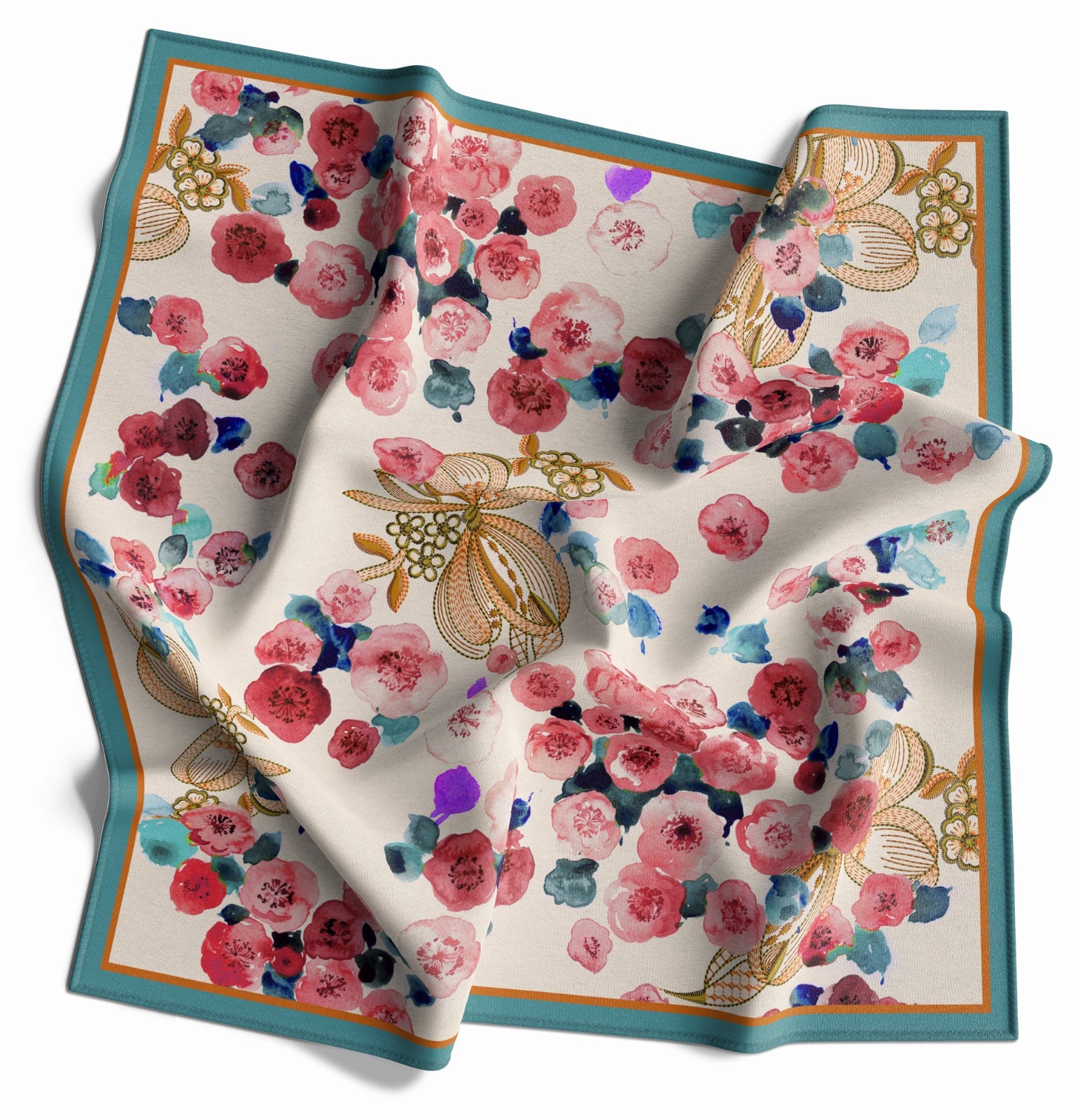 Fiyonk Desen Soft Eşarp