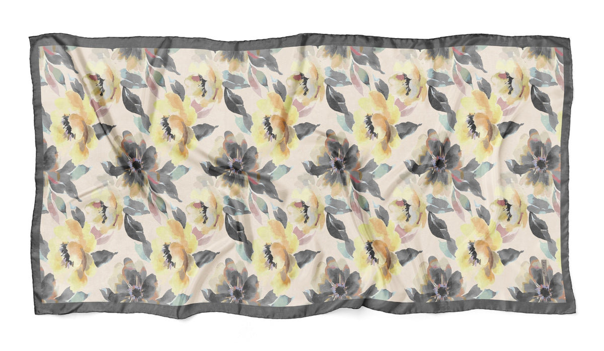 Flower Desen Soft Şal